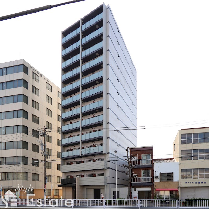名古屋市熱田区横田のマンションの建物外観