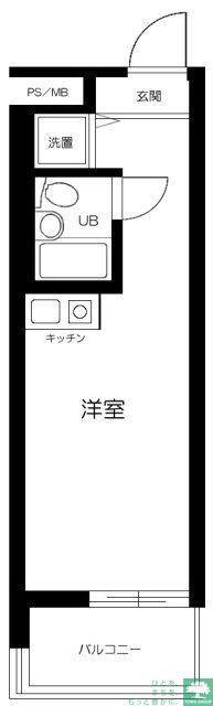 東京都品川区旗の台１（マンション）の賃貸物件の間取り