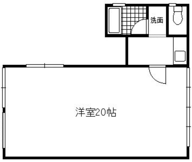 ヴィラ那珂川の間取り