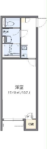 クレイノイヤサカの間取り