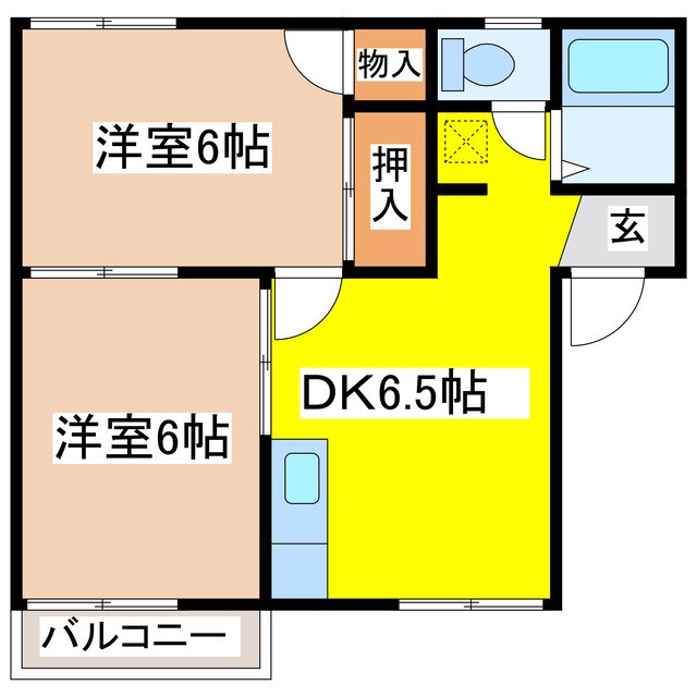 アトウレ百合の間取り