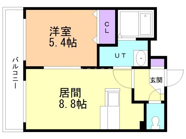 Ｐｉｕ　ｄｏｌｃｅ新道東（ピゥドルチェシンドウヒガシ）の間取り