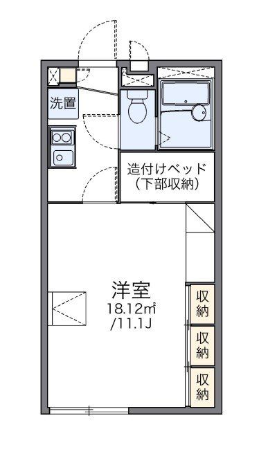 レオパレスS&Kの間取り