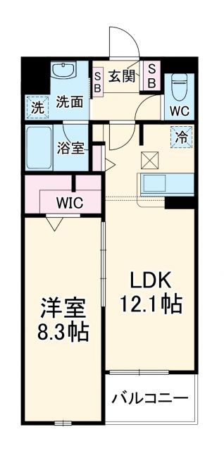 イレーネ守口の間取り