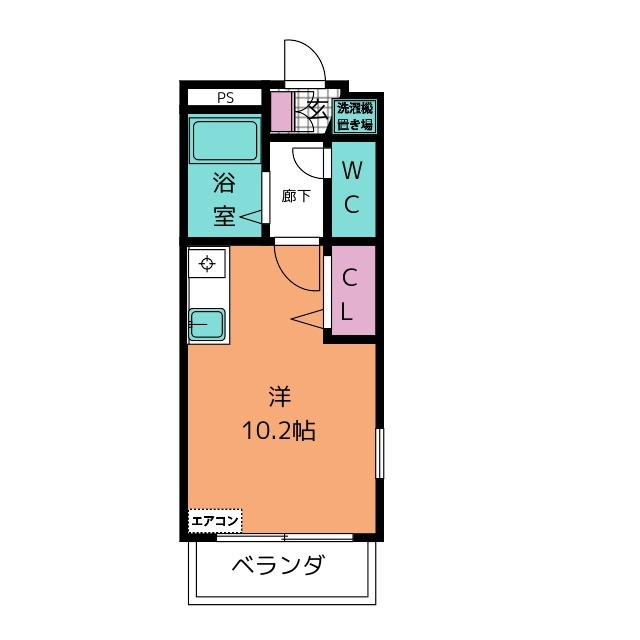 山之手通りＦＬＡＴの間取り