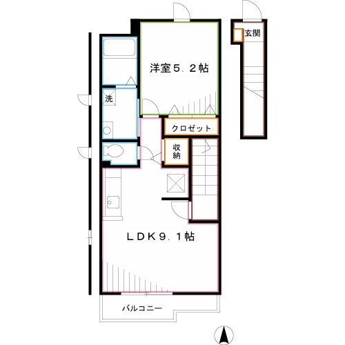 プリムローズの間取り