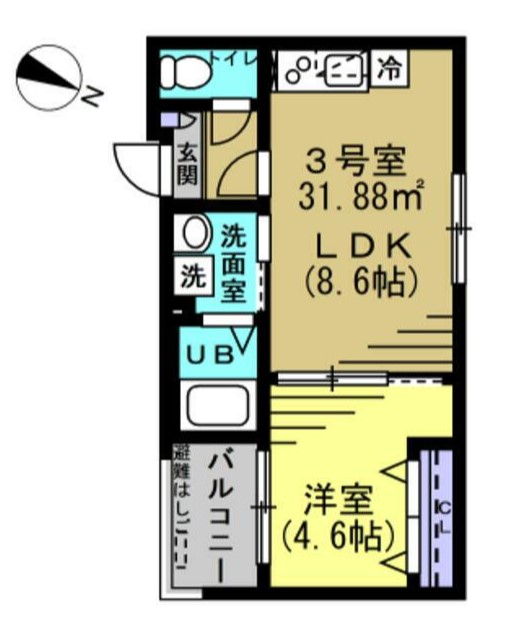 アリアラクスの間取り