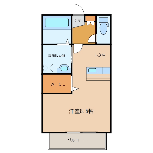 グランシャリオの間取り