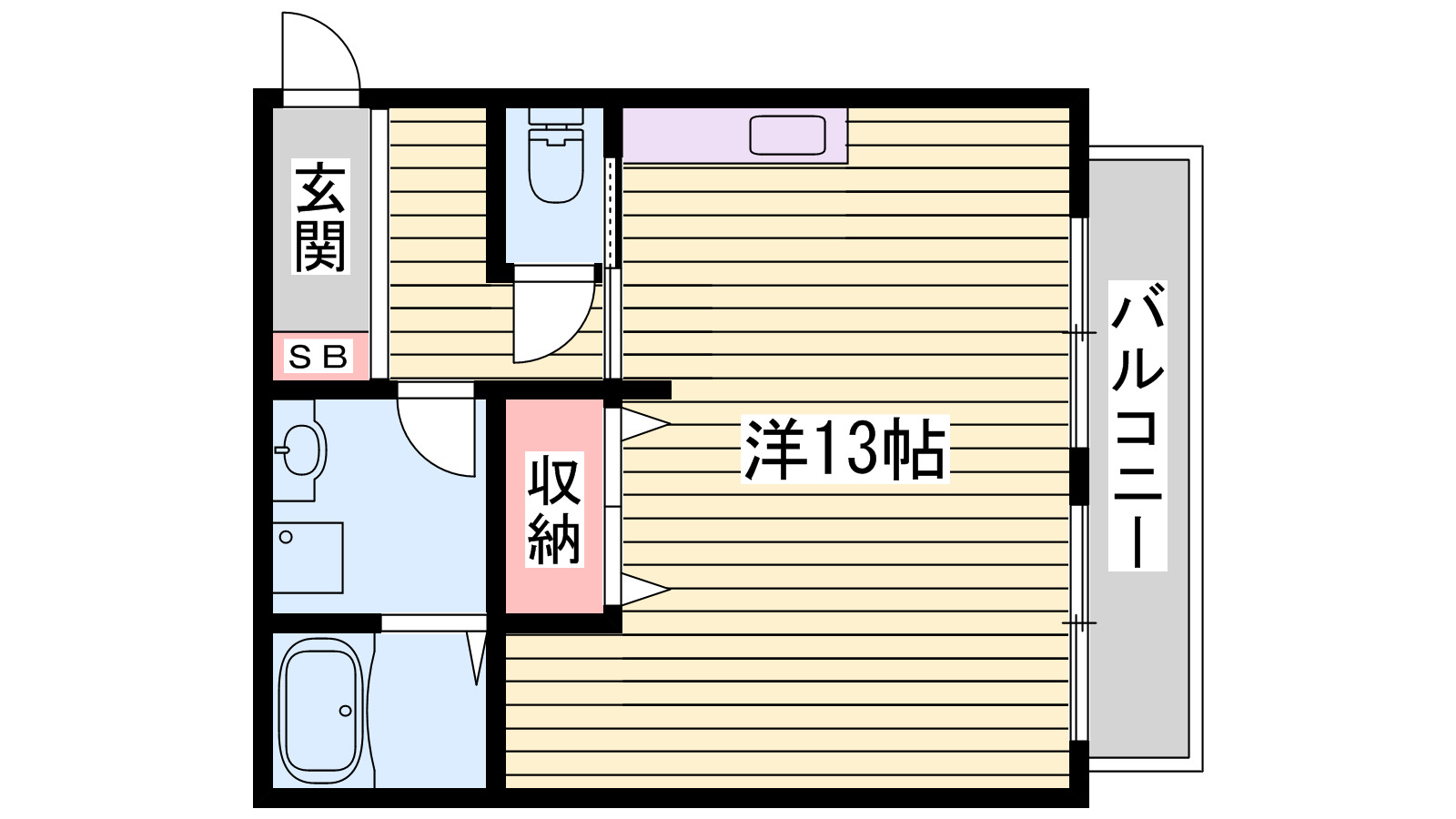 ビッグフォレスト宮上の間取り