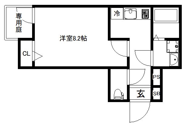 グランデコート烏丸今出川の間取り