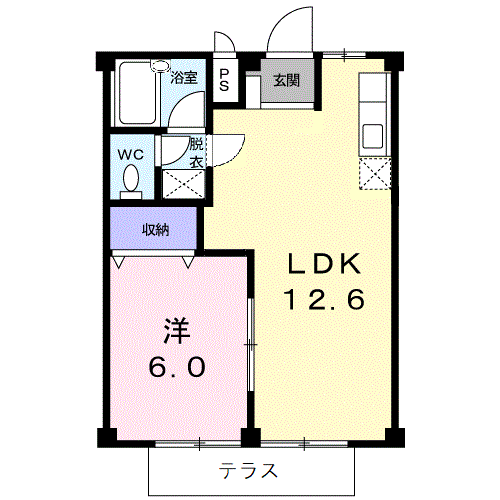 ファミリーハイツの間取り