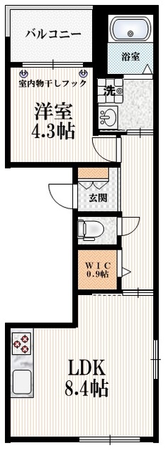 ビーキクヤの間取り