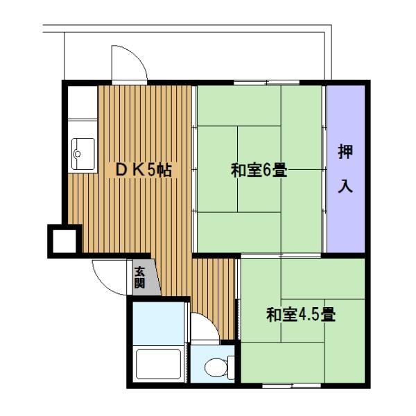 東本郷の間取り