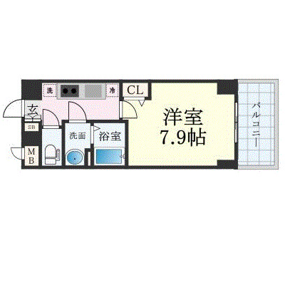 プレサンス神戸セレスティアの間取り