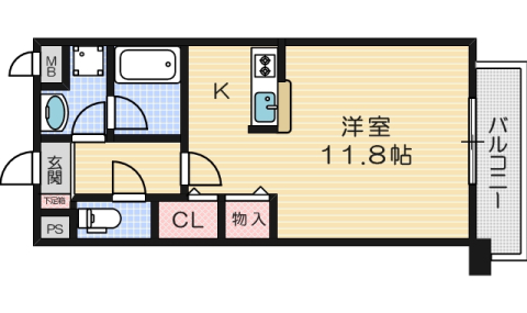 サクシード胤の間取り