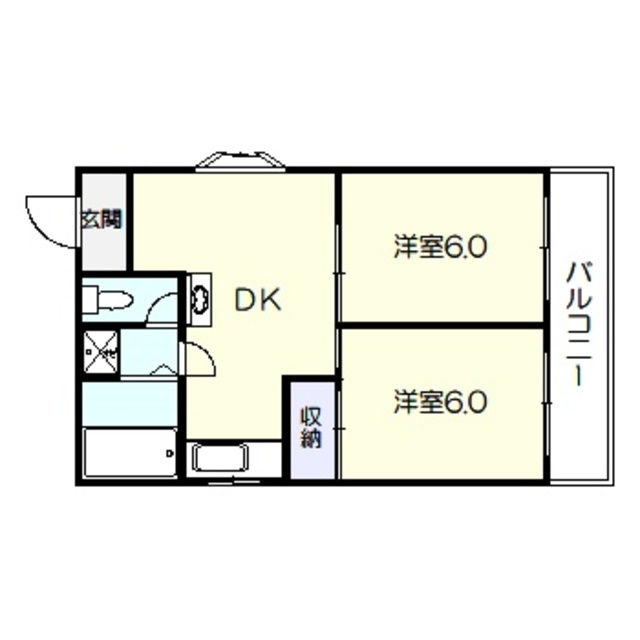 ロイヤル清水丘の間取り