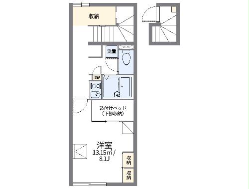 レオパレスＯＫＡＤＡの間取り