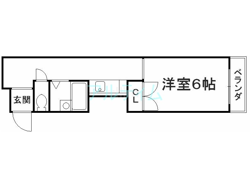 メゾンドエヌの間取り