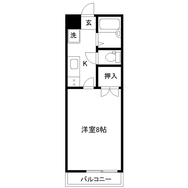 仙台白萩マンションの間取り