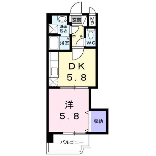 ラフィネＴ．Ｍ．Ｉの間取り