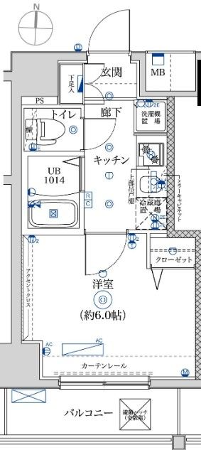 レーヴ・アデル千住新橋の間取り