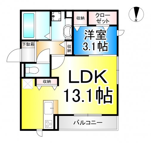 エイト　クラウドの間取り