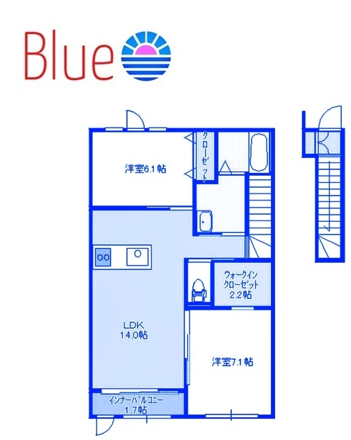 サラ一ム鎌倉　I棟の間取り