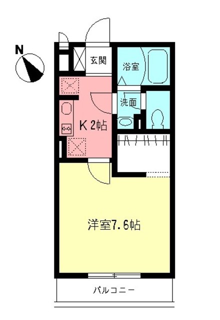 ロングフォレストBの間取り