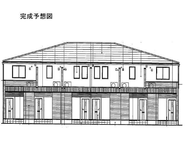 クラール松原町Ｂの建物外観