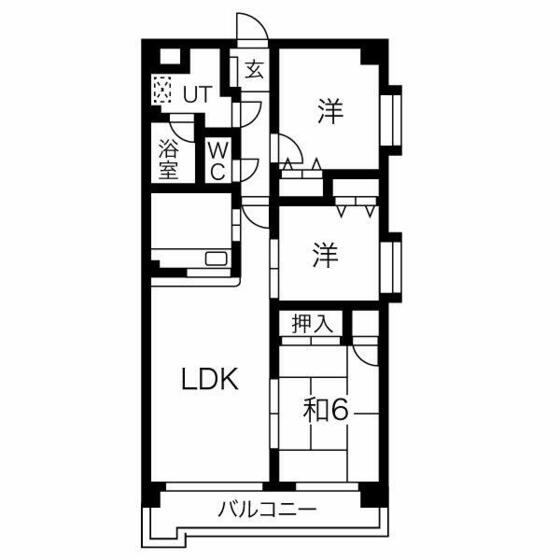 エストワンの間取り