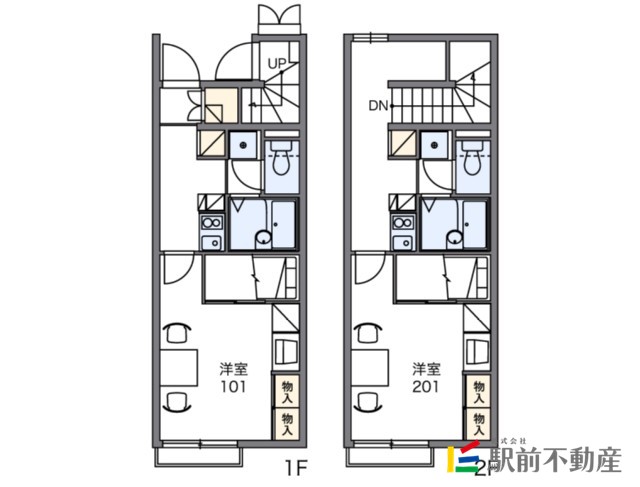 レオパレスかりゆし公の間取り