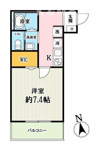 （仮称）キャメル南流山９Ｂの間取り