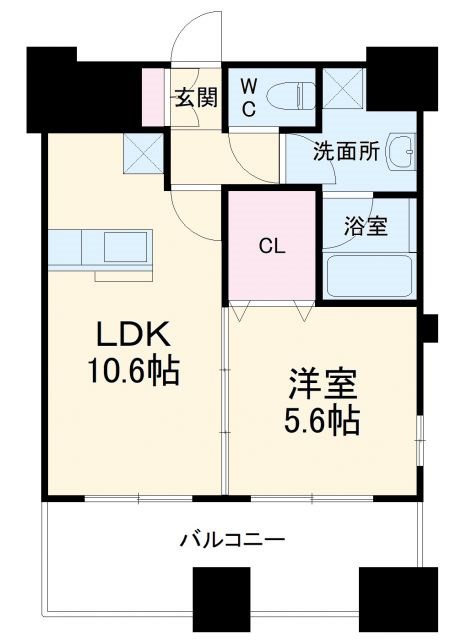 STATION TOWER TOYOSHIMAの間取り