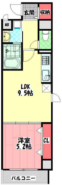 リオフレンテの間取り