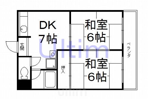 ルミエールふじの間取り