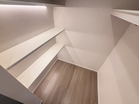 収納　ウォークインクローゼット