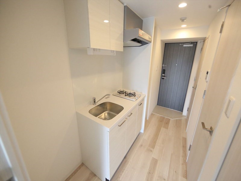 キッチン　システムキッチン（ガス2口コンロ付）