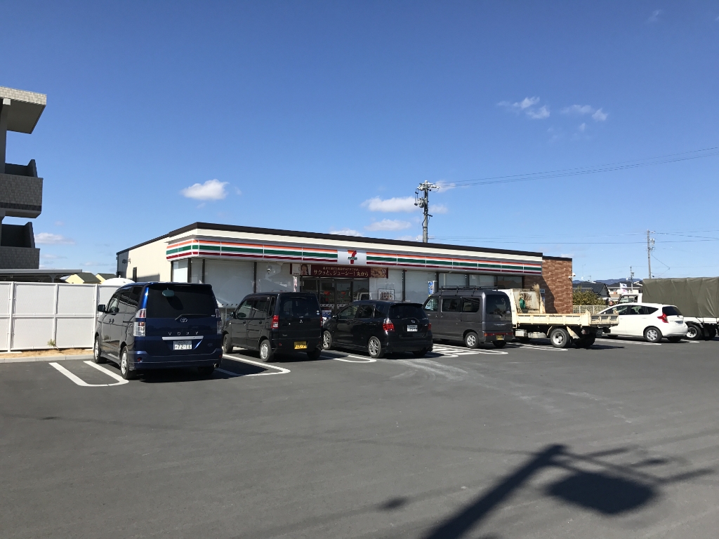 コンビニ　セブンイレブン 浜北西中瀬店（コンビニ）まで270m