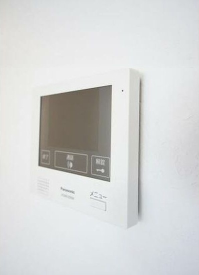 セキュリティ　TVモニターホンでお客様のお顔も見えて安心です！