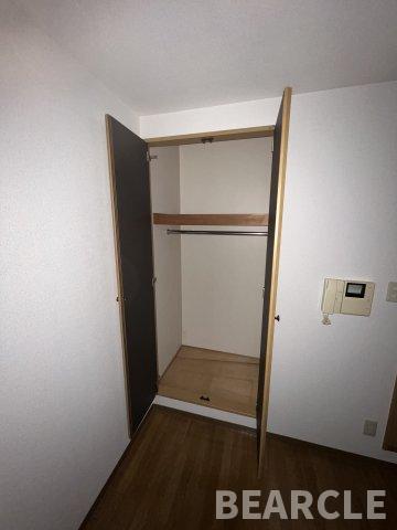 収納　ちょっとした収納スペースも充実しています