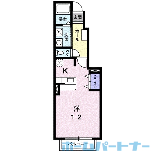 トゥールコネッサンスの間取り