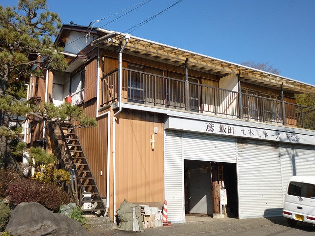 飯田アパートの建物外観