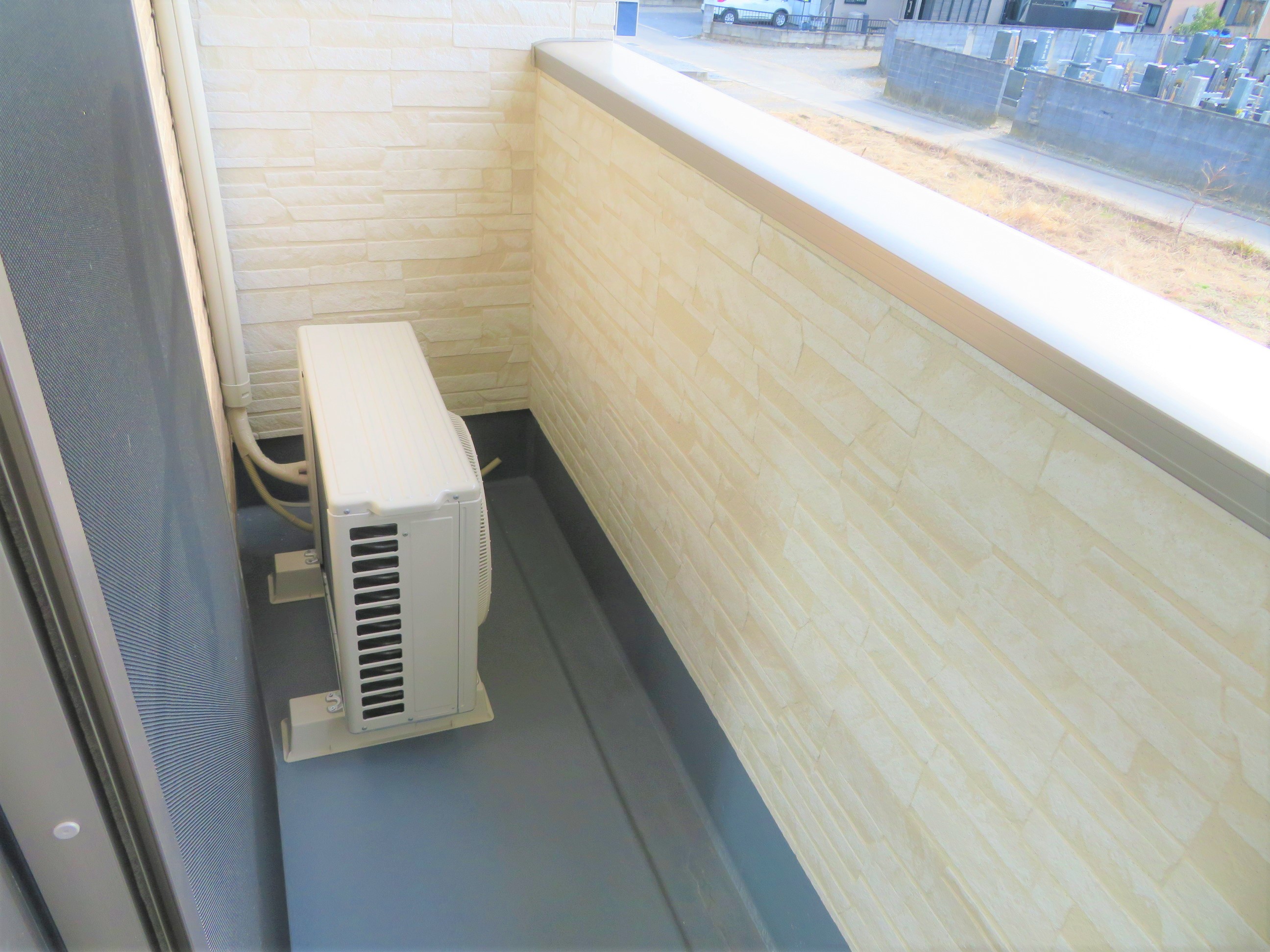 バルコニー　南面バルコニーで日当たり良好！！