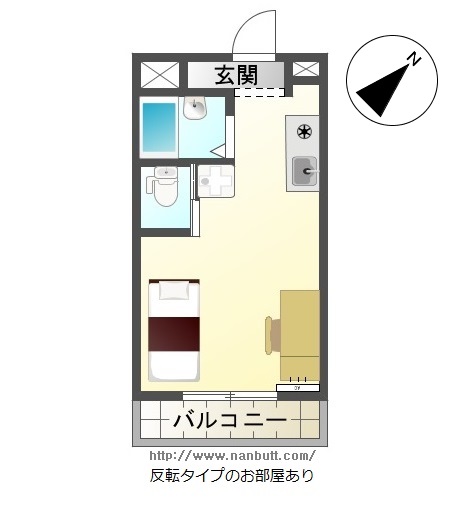 銀河城南プラザの間取り