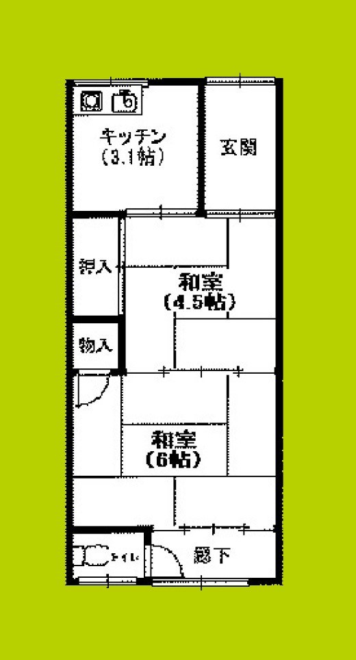 泉南文化の間取り