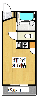 グランセオ泉佐野の間取り