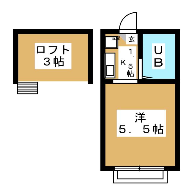 ガーデンコート横浜鶴見の間取り