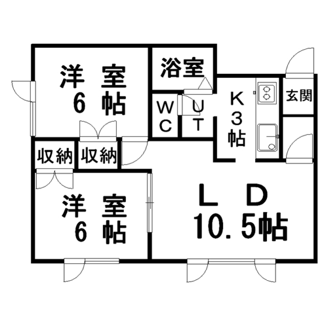 ファミーユの間取り