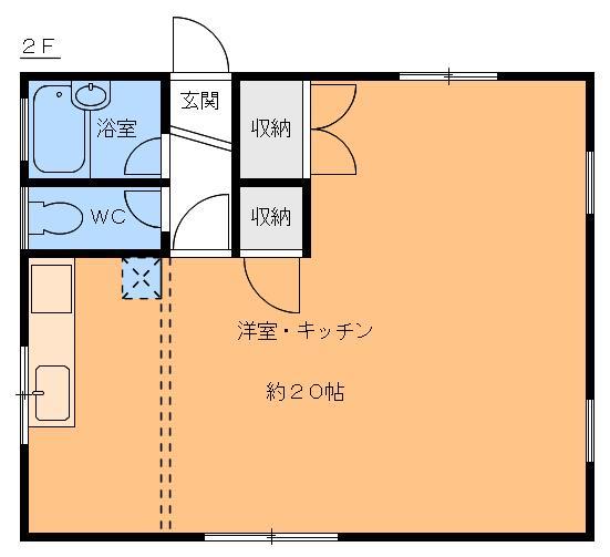 松山市美沢のマンションの間取り