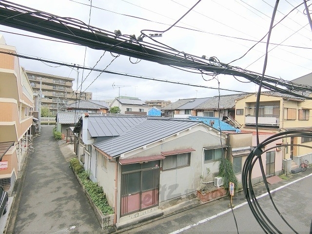 【京都市左京区田中西浦町のマンションの眺望】